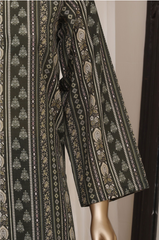 Ayzel Noir Printed 3 Piece Suit