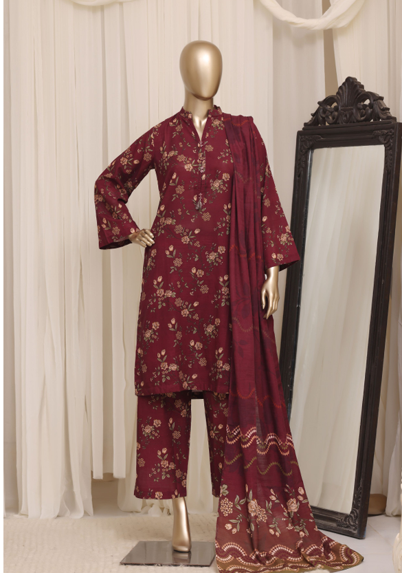 Rose Red 3 Piece Suit
